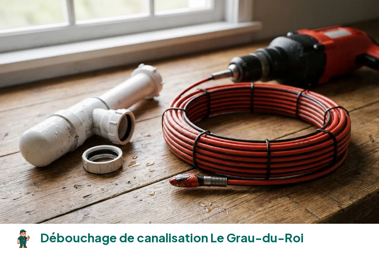 Débouchage de canalisation à Le Grau-du-Roi