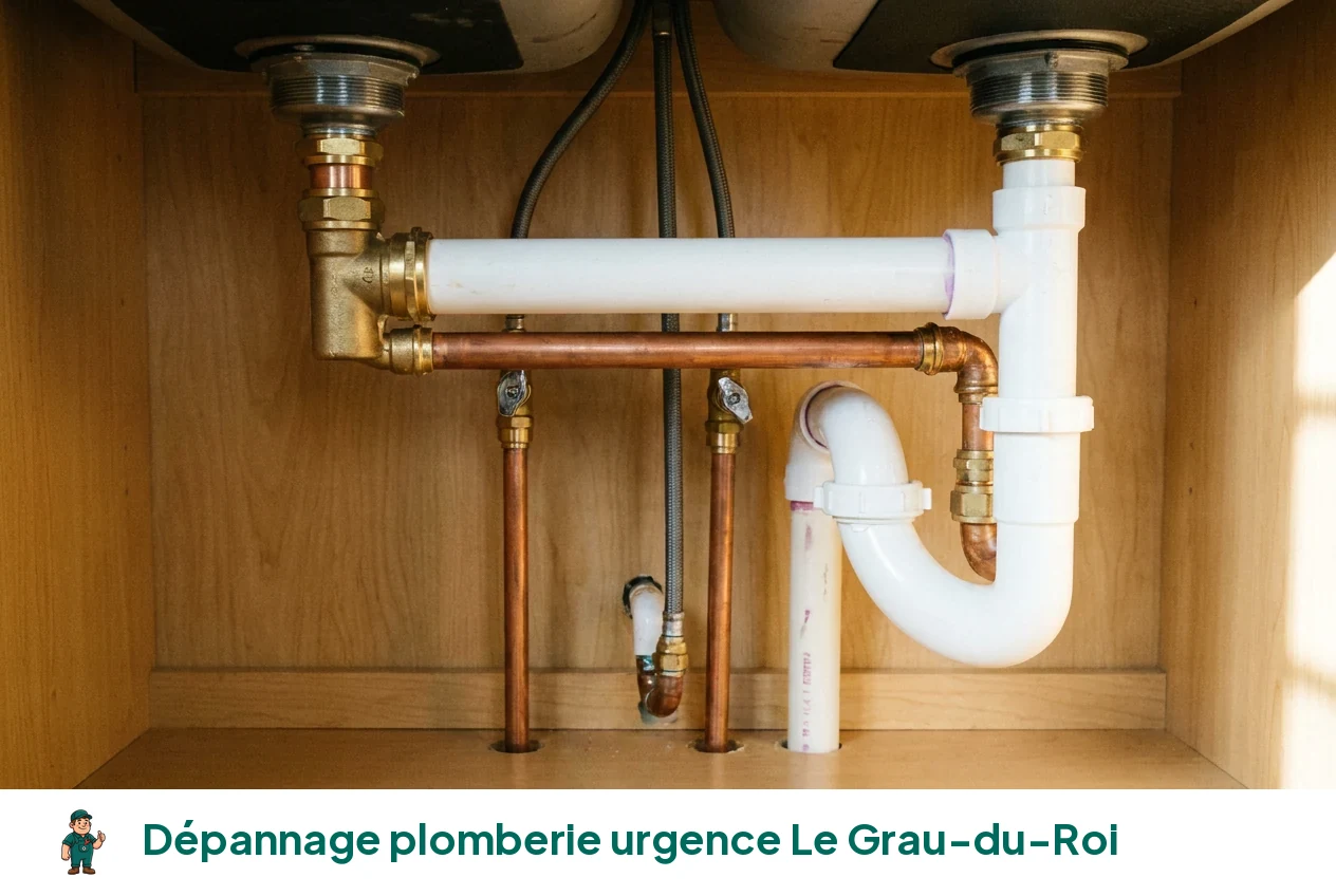 Dépannage plomberie urgence à Le Grau-du-Roi