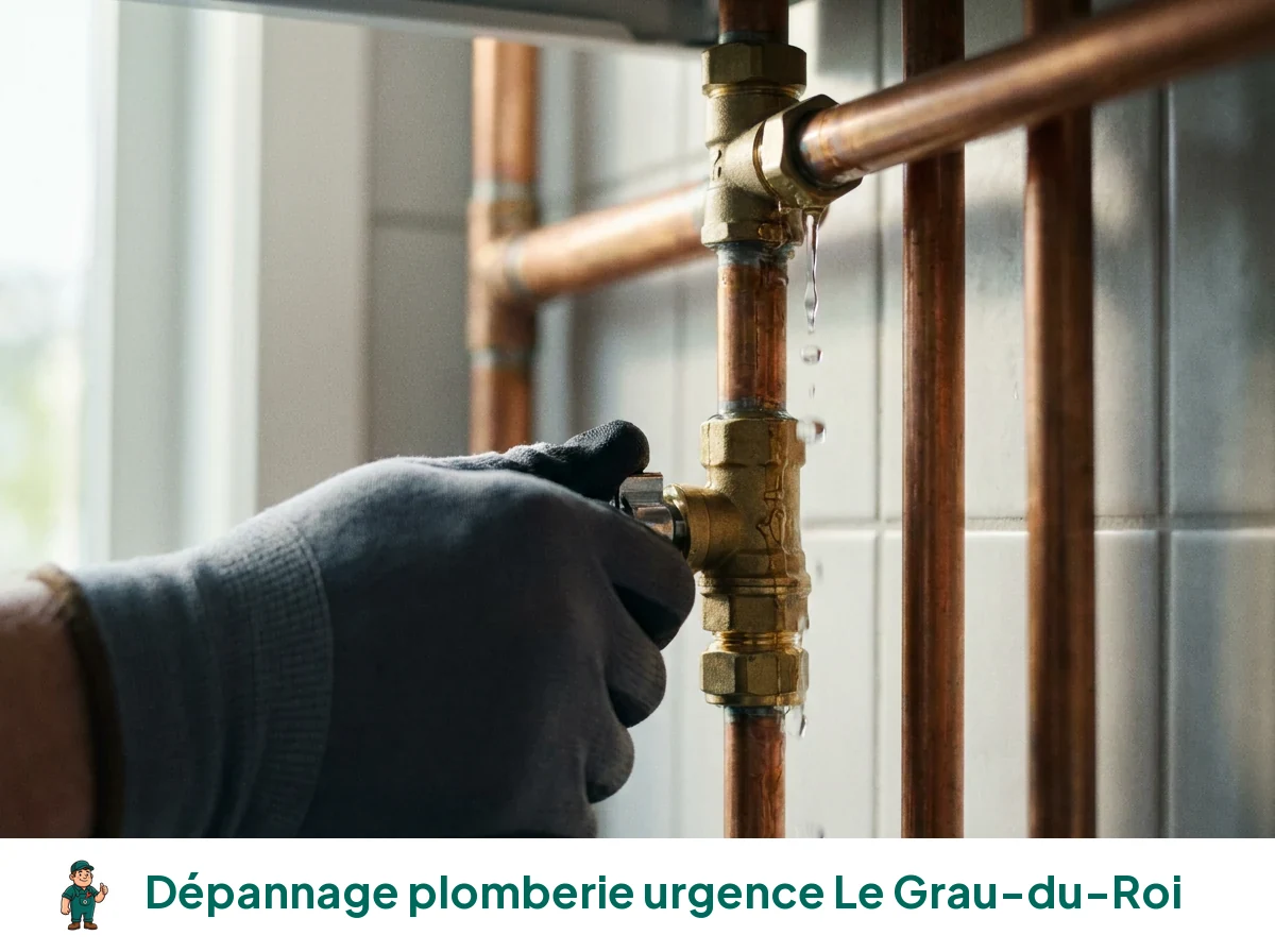 Dépannage plomberie urgence à Le Grau-du-Roi