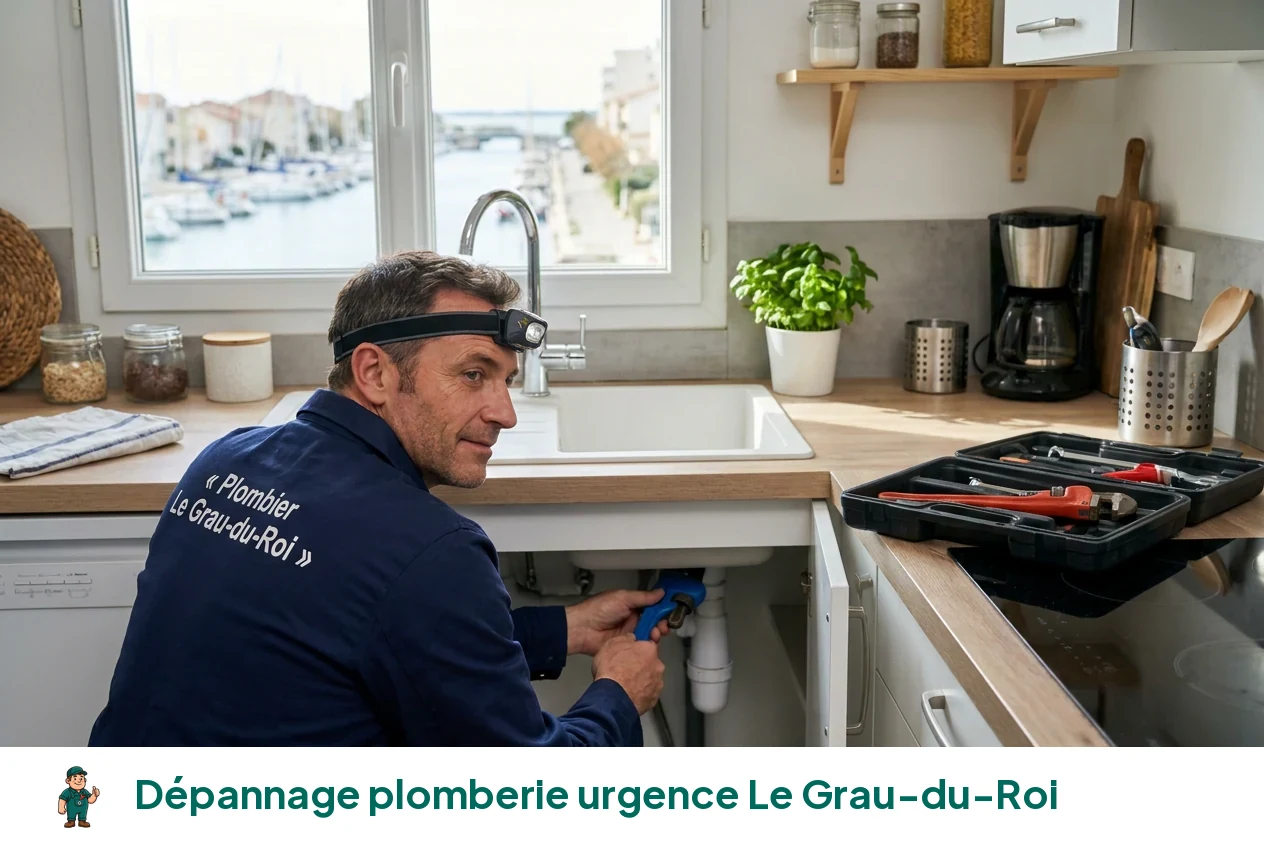 Dépannage plomberie urgence à Le Grau-du-Roi