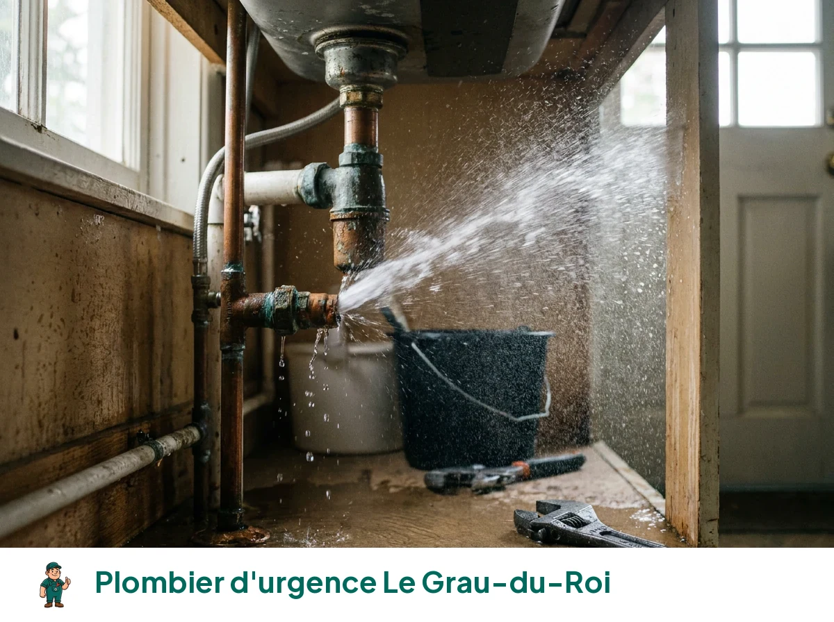 Plombier d'urgence à Le Grau-du-Roi