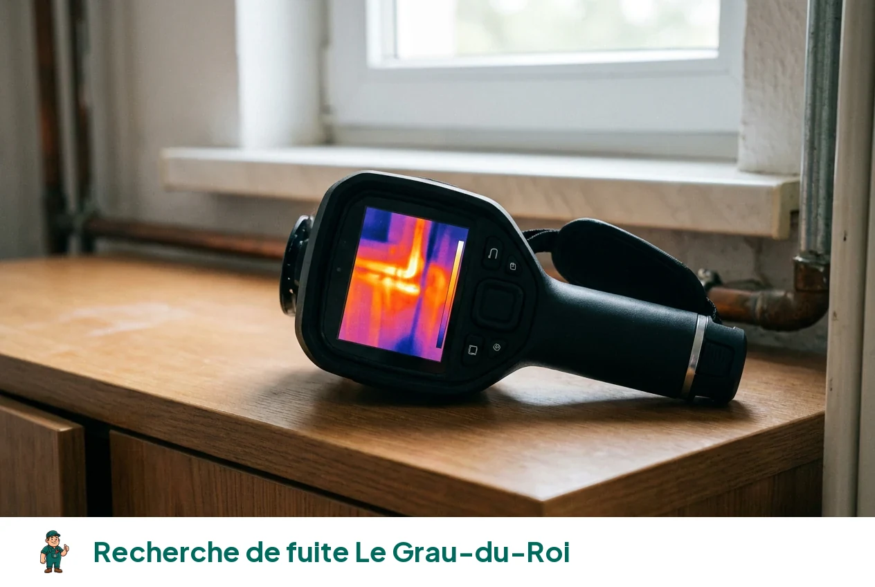 Recherche de fuite à Le Grau-du-Roi