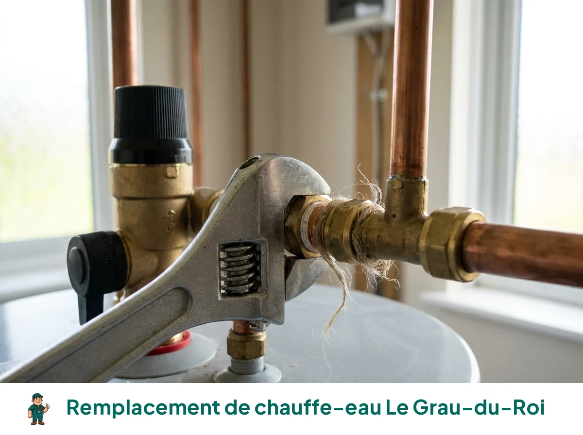 Remplacement de chauffe-eau à Le Grau-du-Roi