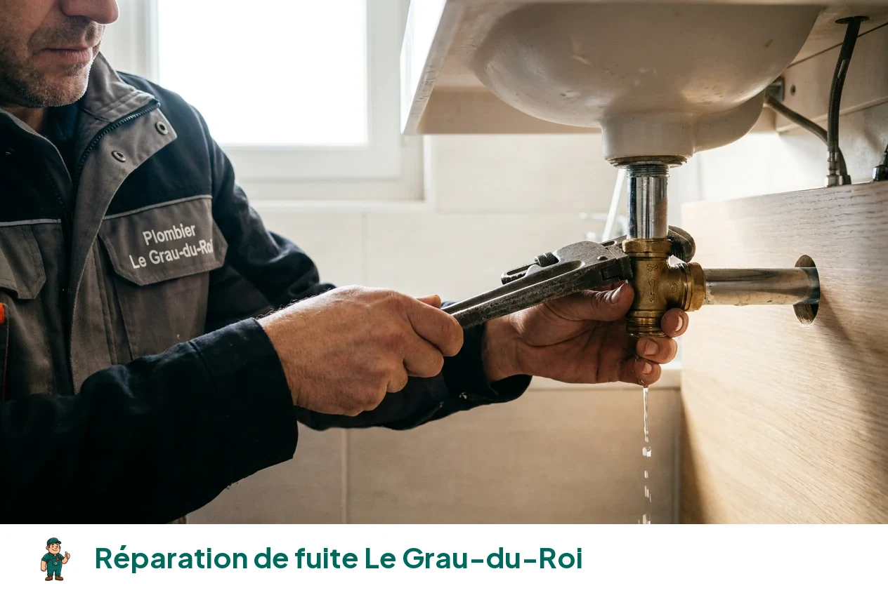 Réparation de fuite à Le Grau-du-Roi
